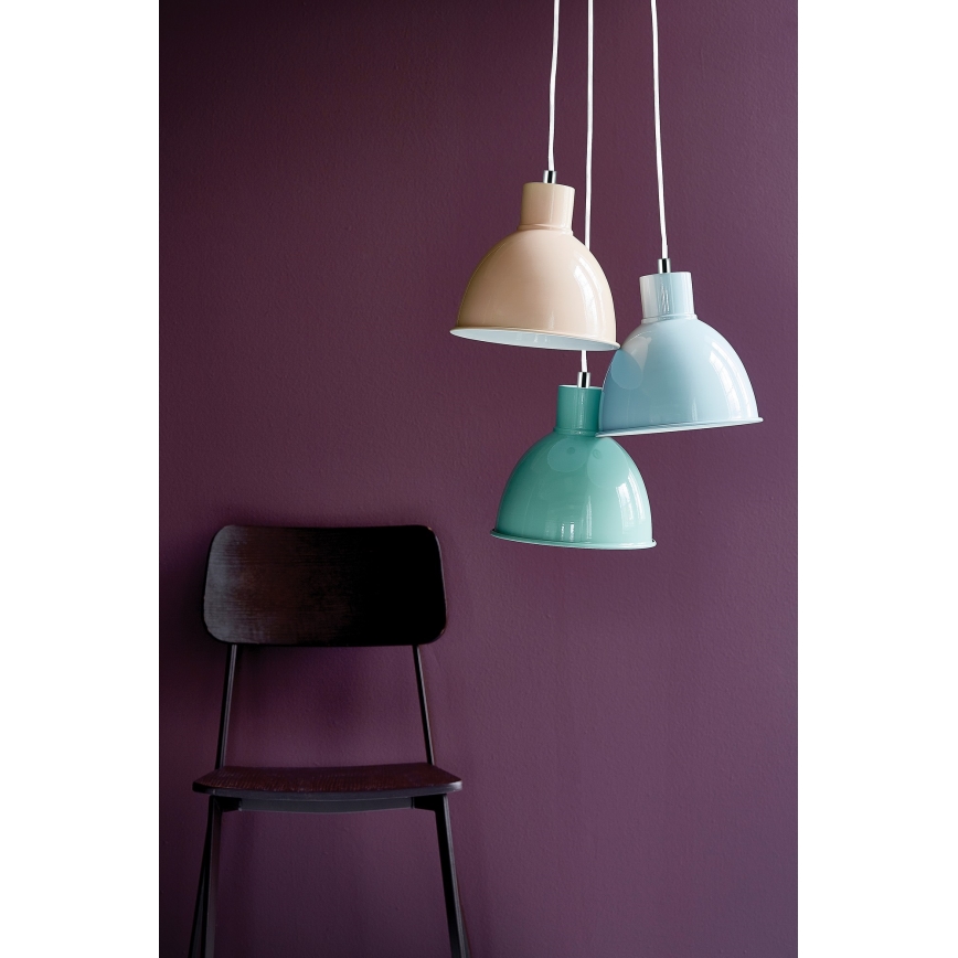 Nordlux - Lustra ar auklu POP 1xE27/40W/230V piparmētru krāsa