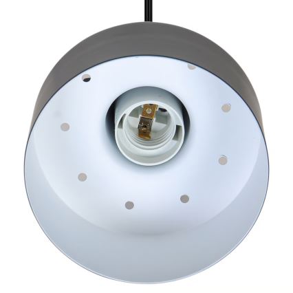 Nordlux - Lustra MATIS 1xE27/40W/230V melna