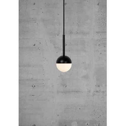 Nordlux - Lustra uz kabeļa CONTINA 1xG9/5W/230V melna