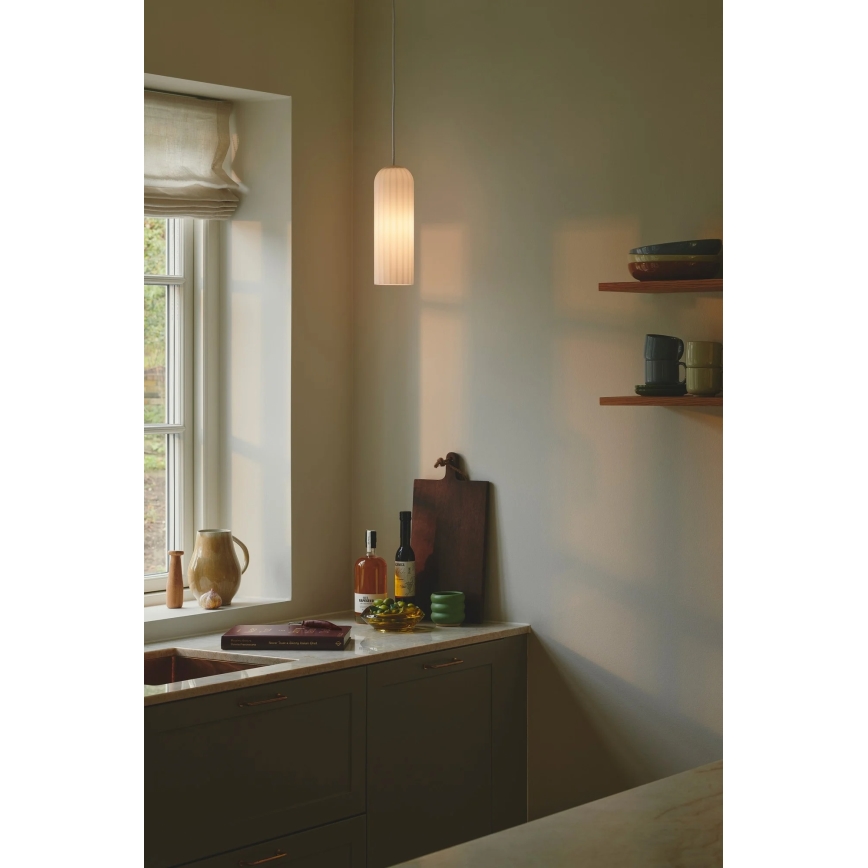 Nordlux - lustra uz kabeļa MIELLA 1xE27/25W/230V balta