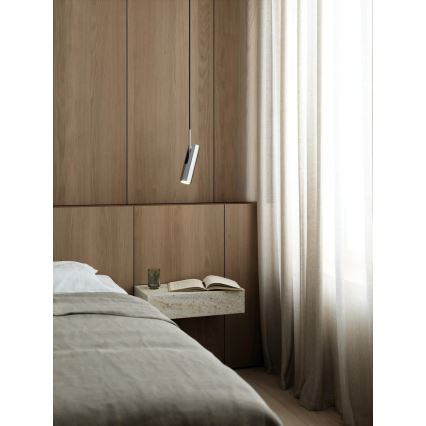 Nordlux - MIB piekaramā lustra uz kabeļa 1xGU10/20W/230V spīdīgs hroms