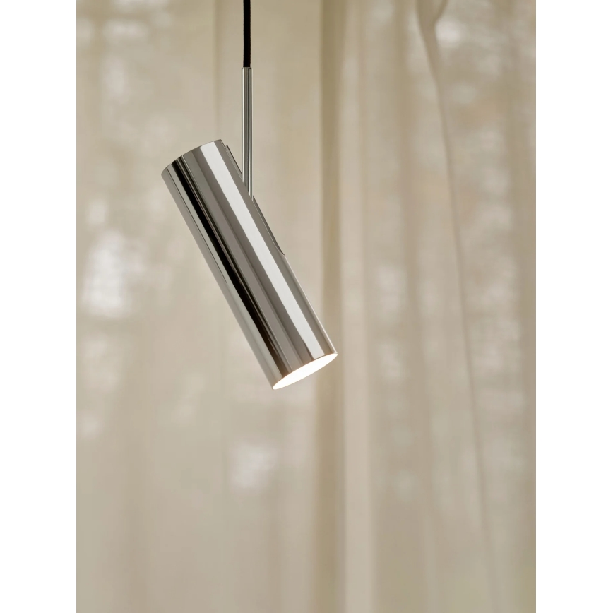 Nordlux - MIB piekaramā lustra uz kabeļa 1xGU10/20W/230V spīdīgs hroms