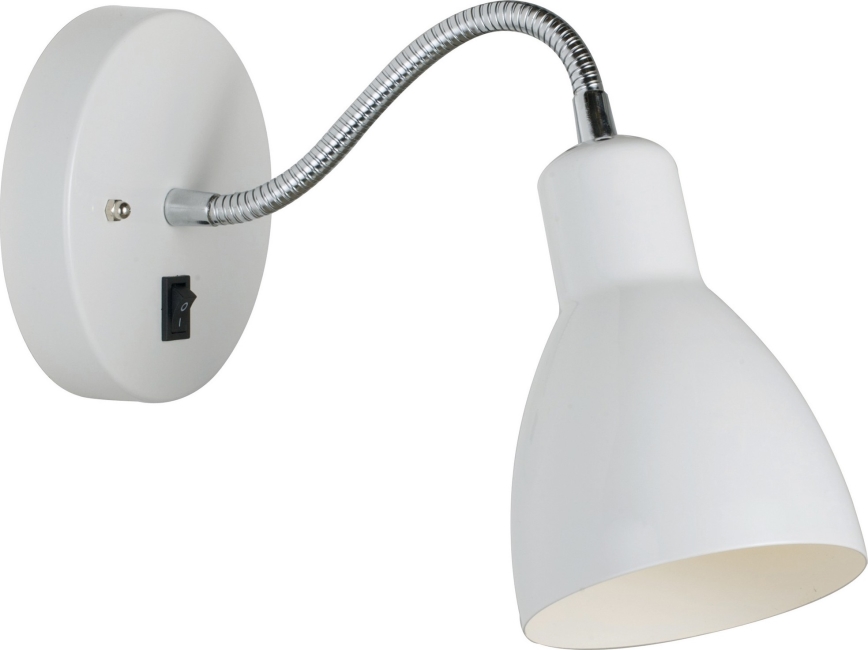 Nordlux - Nástěnné flexible Starmetis CYCLONE 1xE14/15W/230V balta