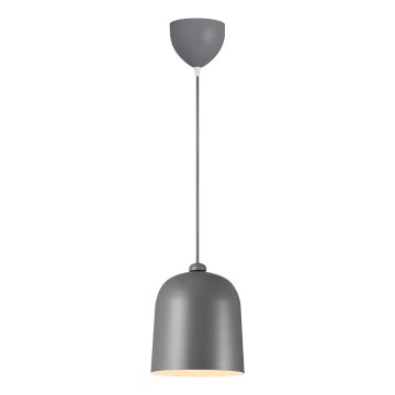 Nordlux - Pakaramā lampa ar kabeli ANGLE 1xE27/25W/230V pelēka