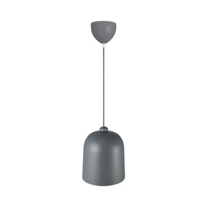 Nordlux - Pakaramā lampa ar kabeli ANGLE 1xE27/25W/230V pelēka