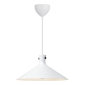 Nordlux - Pakaramā lampa ar vadu DORINA, 1xE27/60W/230V, balta