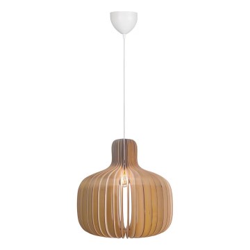 Nordlux - Pakaramā lampa ar vadu HAZO 1xE27/60W/230V bēša