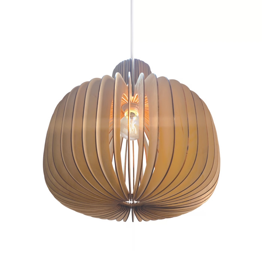 Nordlux - Pakaramā lampa ar vadu HAZO 1xE27/60W/230V bēša