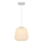 Nordlux - Pakaramā lampa ELBIE 1xE27/15W/230V Ø 24 cm balta