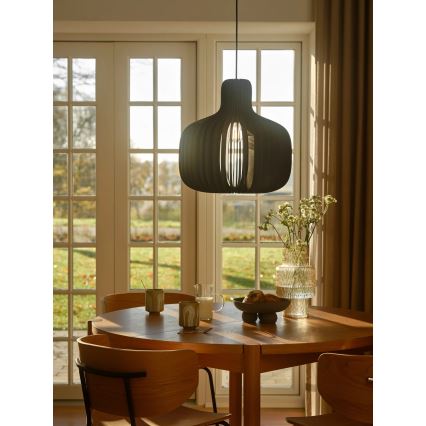 Nordlux - Pakaramā lampa HAZO 1xE27/60W/230V melna