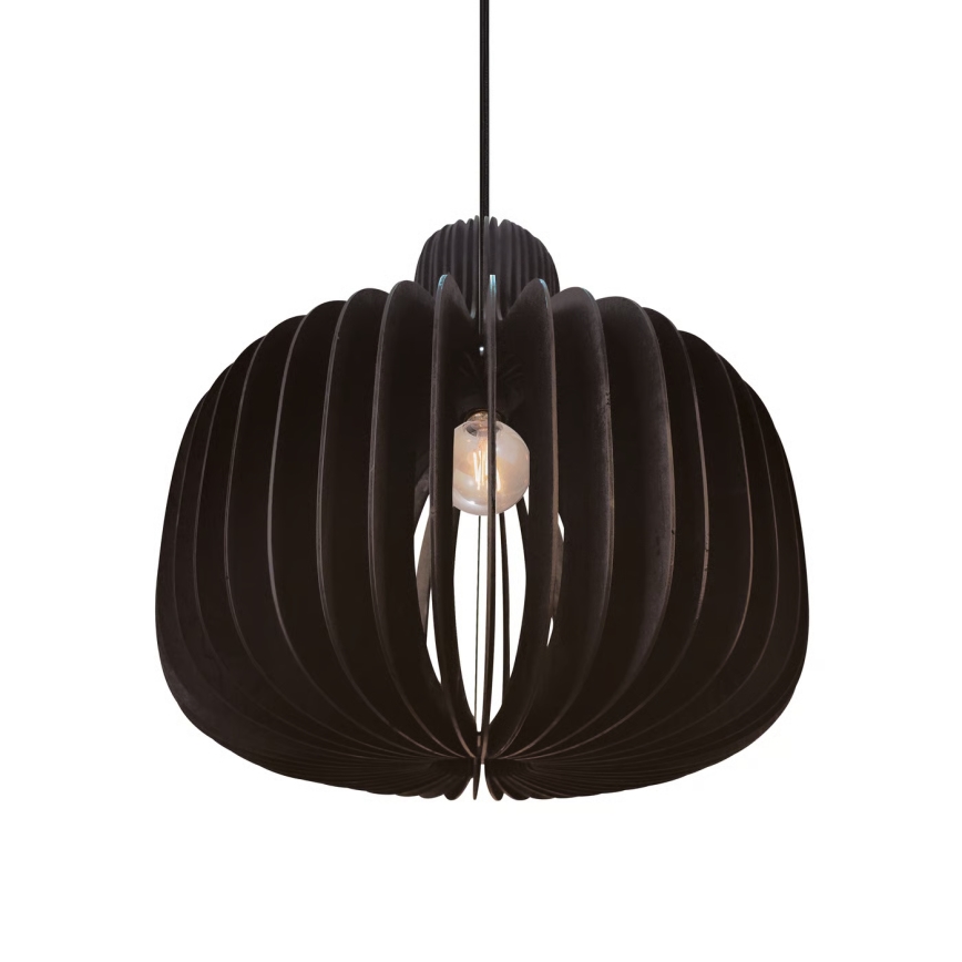 Nordlux - Pakaramā lampa HAZO 1xE27/60W/230V melna