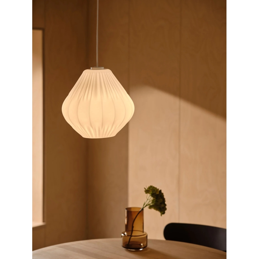 Nordlux - Pakaramā lampa MALUCA, 1xE27/15W/230V, Ø 29 cm, balta