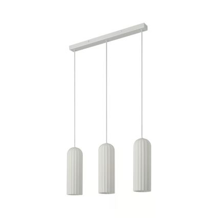 Nordlux - pakaramā lampa uz kabeļa MIELLA 3xE27/25W/230V balta
