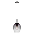 Nordlux - Pakaramā lustra UMA 1xE27/40W/230V Ø 18 cm melna/dūmakaina