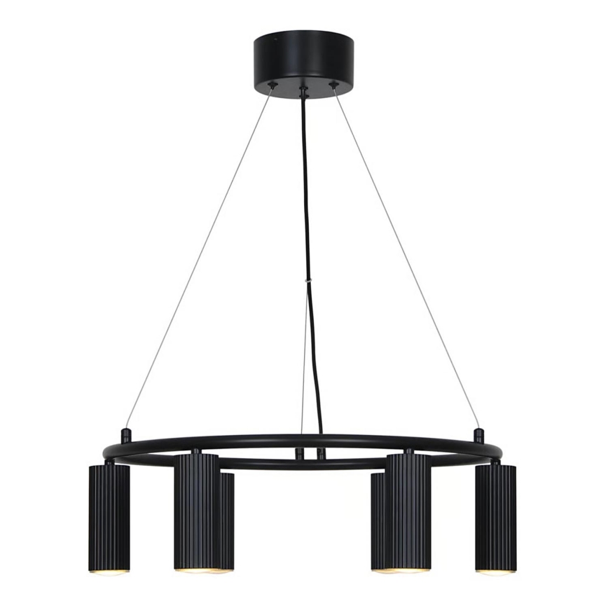 Nordlux - Pakaramā lustra VICO ar vadu 6xGU10/5W/230V melna
