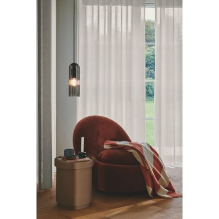 Nordlux - pakaramais gaismeklis uz vada MIELLA 1xE27/25W/230V dūmakains