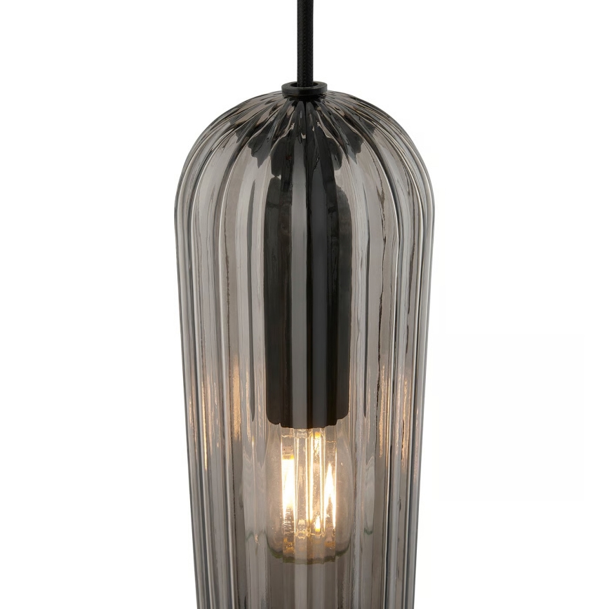 Nordlux - pakaramais gaismeklis uz vada MIELLA 1xE27/25W/230V dūmakains