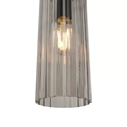 Nordlux - pakaramais gaismeklis uz vada MIELLA 1xE27/25W/230V dūmakains