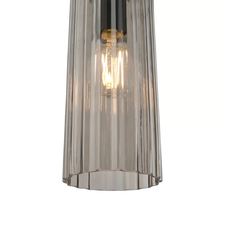 Nordlux - pakaramais gaismeklis uz vada MIELLA 1xE27/25W/230V dūmakains