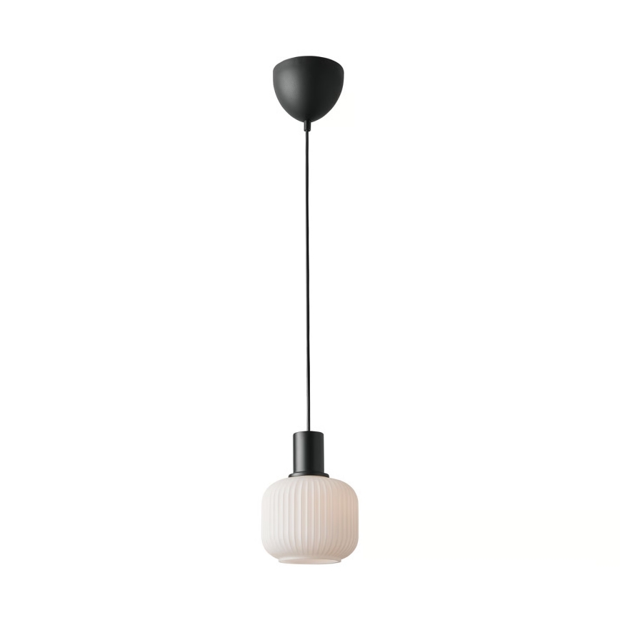 Nordlux - Pakaramais gaismeklis uz vada MILFORD 1xE27/40W/230V melns