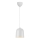 Nordlux - Piekaramā lampa ANGLE uz vada 1xE27/25W/230V balta