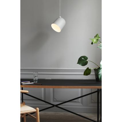 Nordlux - Piekaramā lampa ANGLE uz vada 1xE27/25W/230V balta