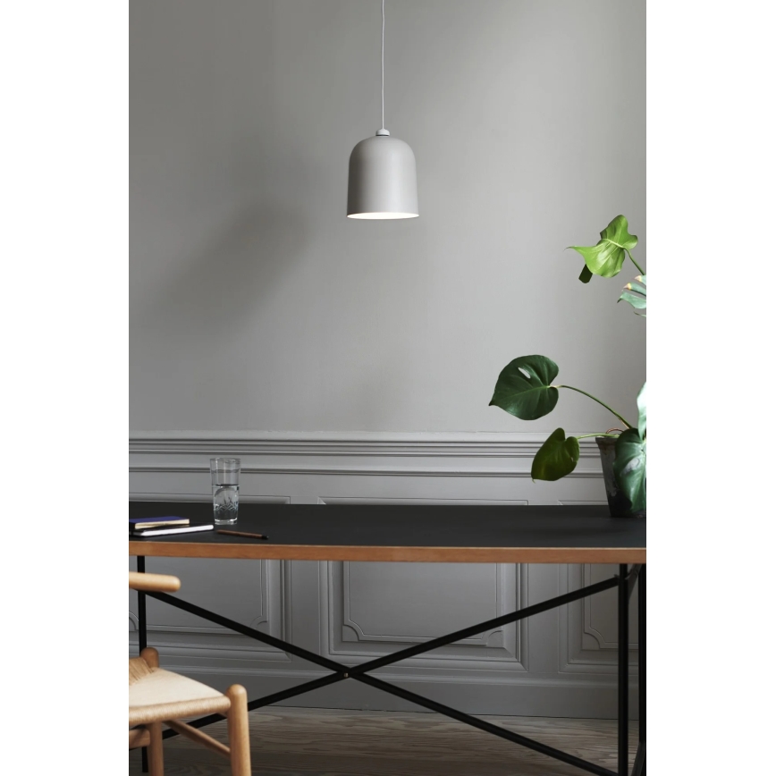 Nordlux - Piekaramā lampa ANGLE uz vada 1xE27/25W/230V balta