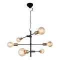 Nordlux - piekaramā lustra uz kabeļa JOSEFINE 6xE27/25W/230V