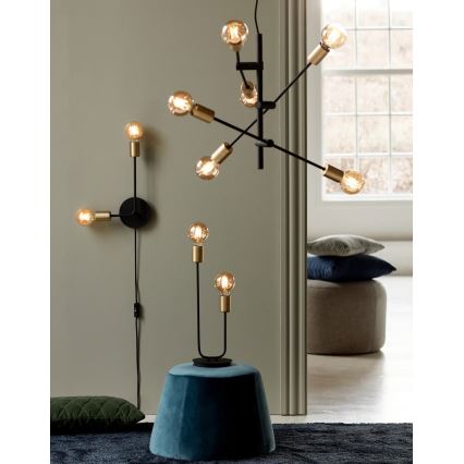 Nordlux - piekaramā lustra uz kabeļa JOSEFINE 6xE27/25W/230V