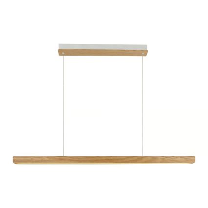 Nordlux - LED ar regulējamu spilgtumu piekaramā lustra uz troses ILGAS LED/47W/230V 3000K bēšs/balts/osis 115 cm