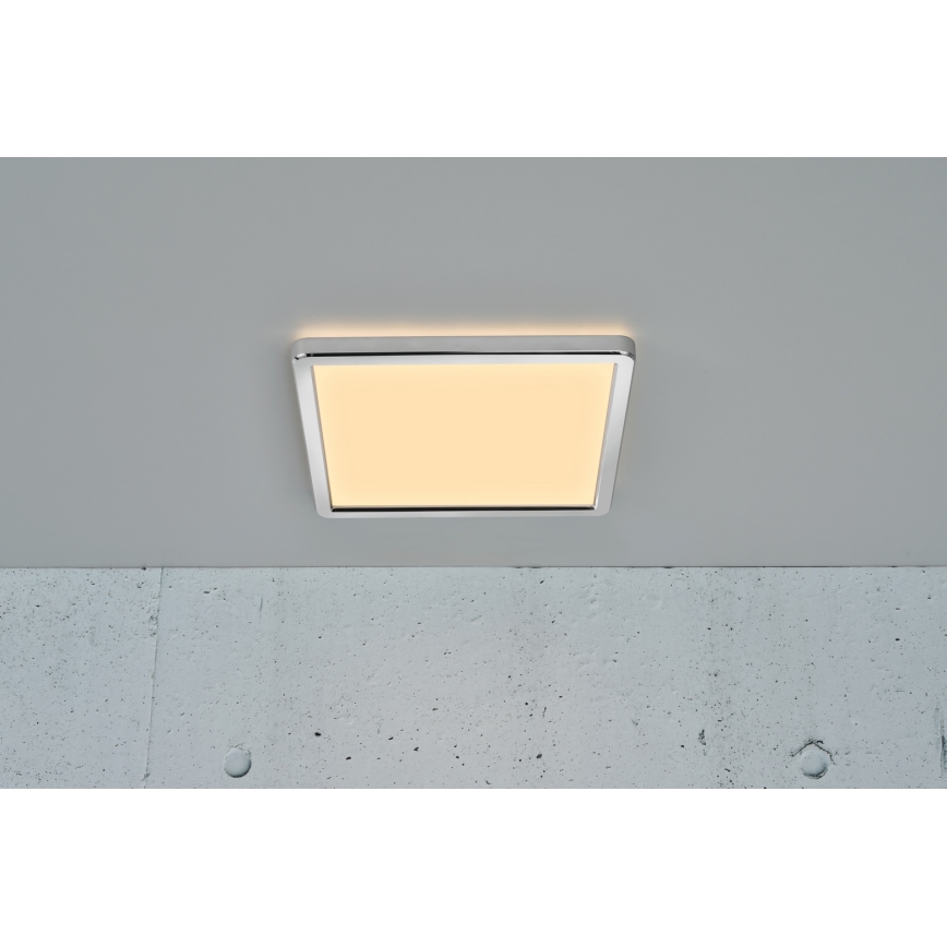 Nordlux - LED ar regulējamu spilgtumu vannas istabas griestu gaismeklis OJA LED/14,5W/230V 3000/4000K IP54 30x30 cm