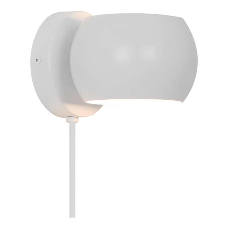 Nordlux - Regulējama sienas Starmetis BELIR 1xG9/5W/230V balta