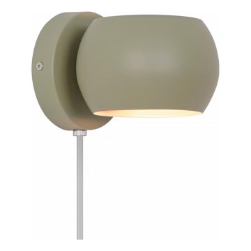 Nordlux - Regulējama sienas Starmetis BELIR 1xG9/5W/230V zaļa