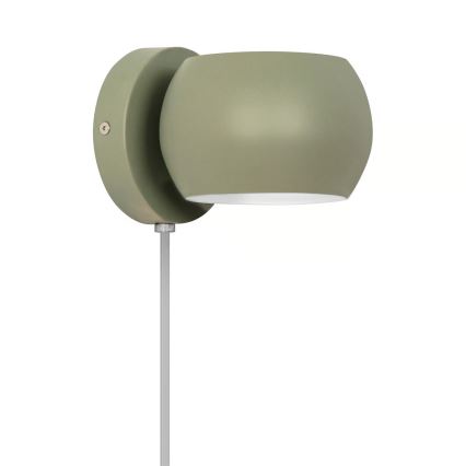 Nordlux - Regulējama sienas Starmetis BELIR 1xG9/5W/230V zaļa