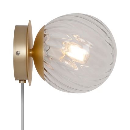 Nordlux - Sienas gaismeklis CHISELL 1xE14/25W/230V misiņš