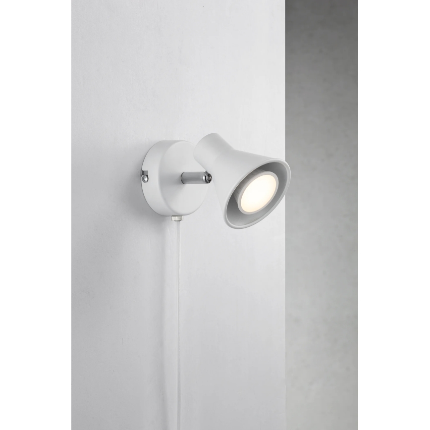 Nordlux - Sienas gaismeklis EIK 1xGU10/35W/230V balts