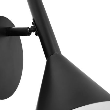 Nordlux - Sienas gaismeklis KELVIS 1xGU10/12W/230V melns