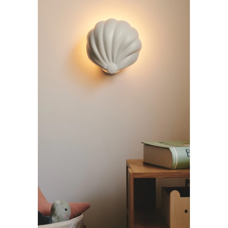 Nordlux - Sienas gaismeklis KONCHI 1xE14/25W/230V balts
