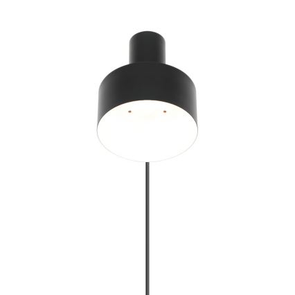 Nordlux - Sienas gaismeklis MATIS 1xE27/15W/230V melns