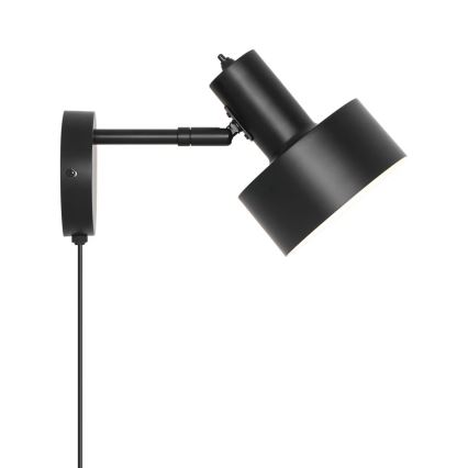Nordlux - Sienas gaismeklis MATIS 1xE27/15W/230V melns