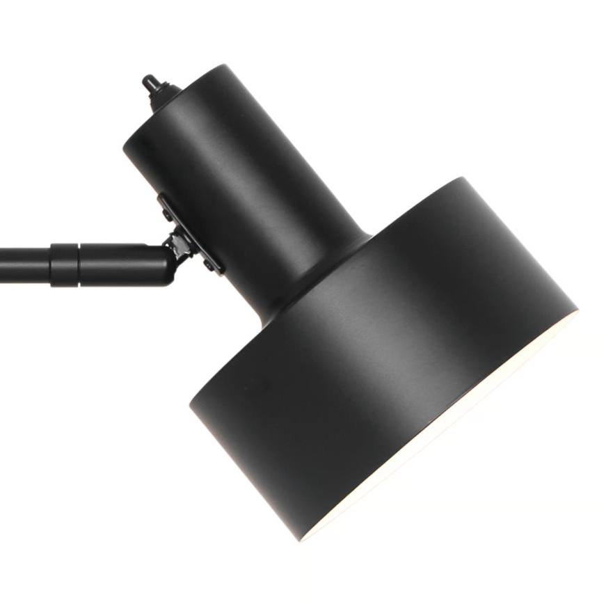 Nordlux - Sienas gaismeklis MATIS 1xE27/15W/230V melns