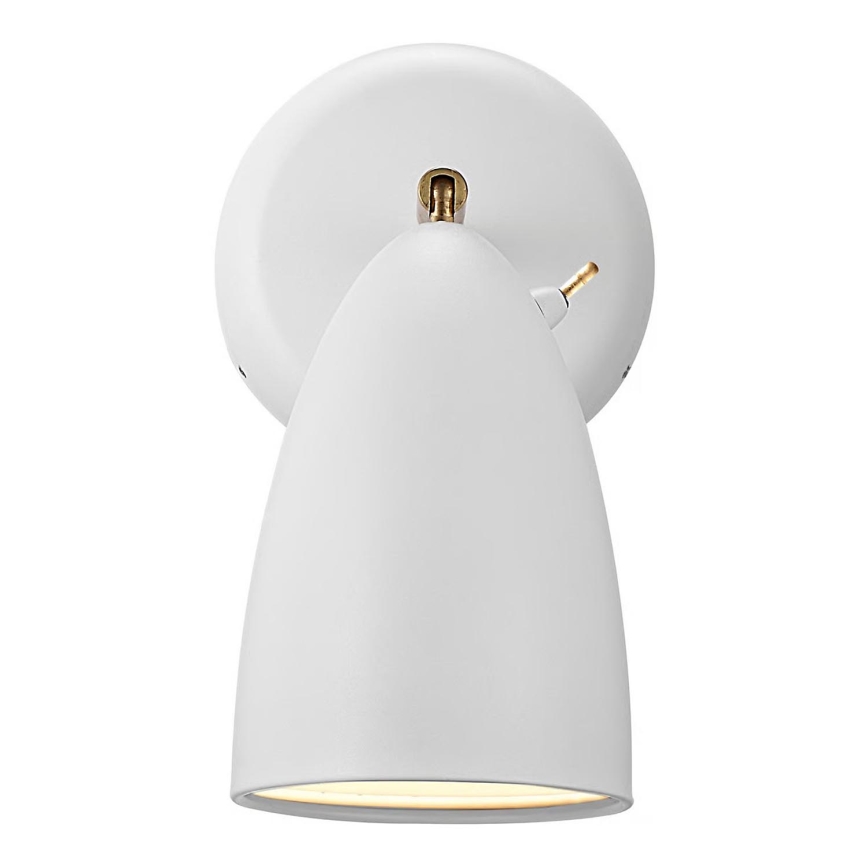 Nordlux - Sienas gaismeklis NEXUS 1xGU10/6W/230V balts