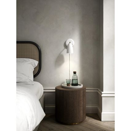 Nordlux - Sienas gaismeklis NEXUS 1xGU10/6W/230V balts