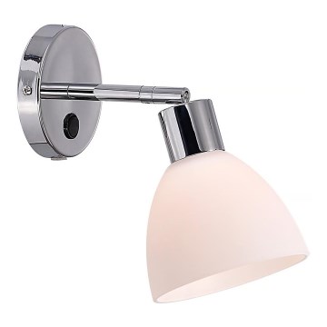 Nordlux - Sienas gaismeklis RAY 1xE14/25W/230V balts
