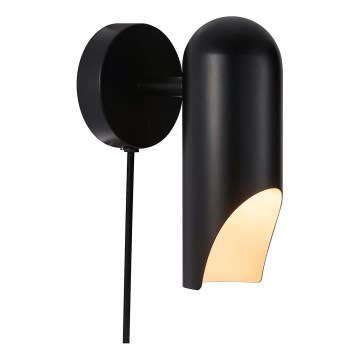 Nordlux - Sienas gaismeklis ROCHELLE 1xGU10/8W/230V melns