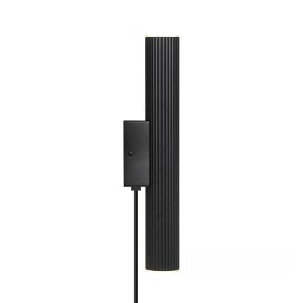 Nordlux - Sienas gaismeklis VICO 2xGU10/5W/230V melns