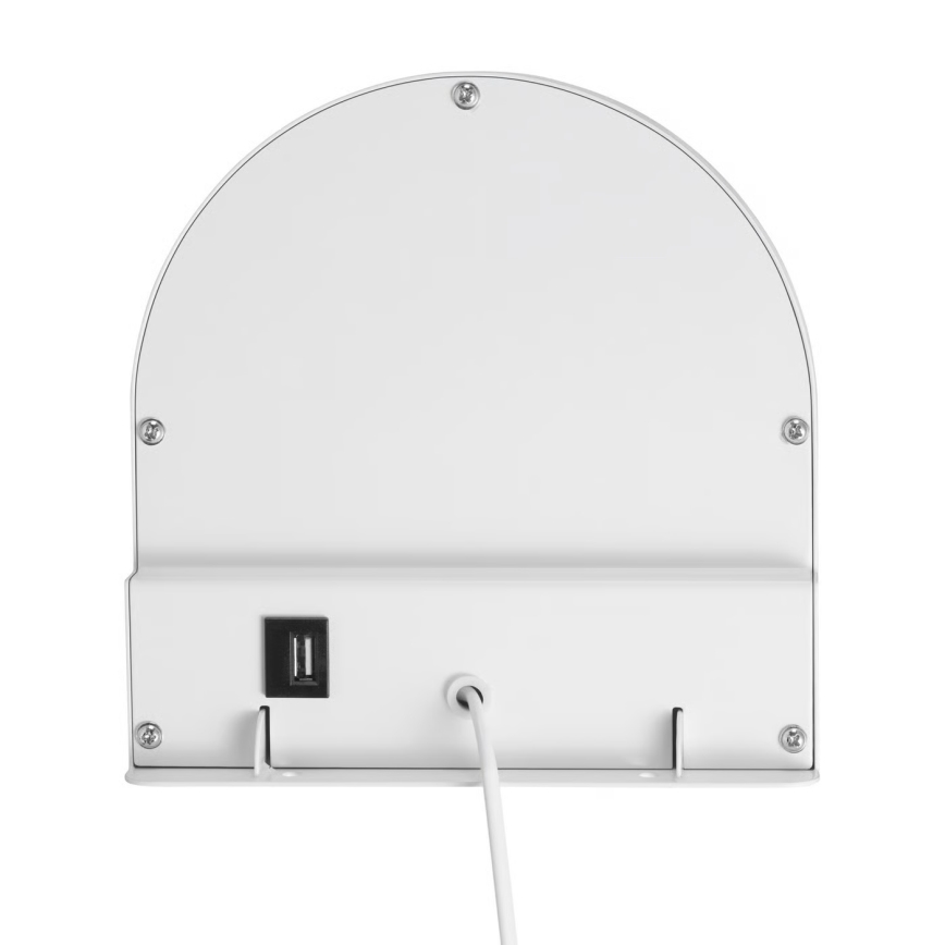 Nordlux - Sienas lampa ar plauktu CODY 1xGU10/15W/230V balta