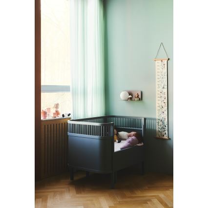 Nordlux - Sienas lampa ar plauktu LILIBETH 1xE14/25W/230V brūna