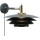 Nordlux - Sienas lampa BRETAGNE 1xG9/25W/230V antracīta
