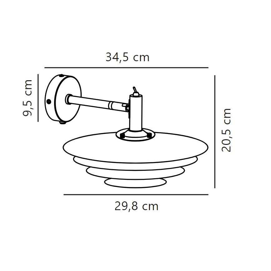 Nordlux - Sienas lampa BRETAGNE 1xG9/25W/230V balta